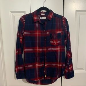 Hollister Boyfriend Fit Flannel